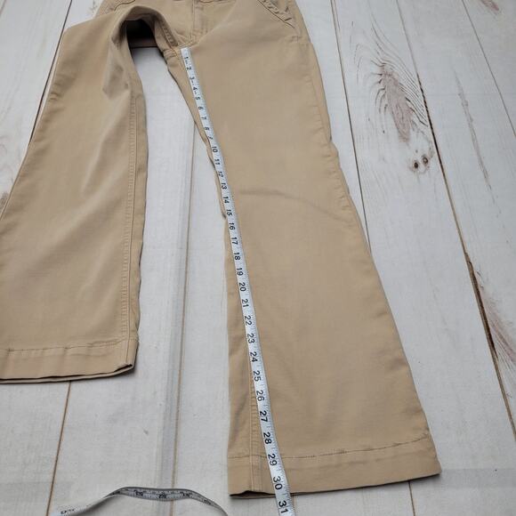BKE Carmie mid rise boot bootcut stretch pants tan trousers - Picture 2 of 8